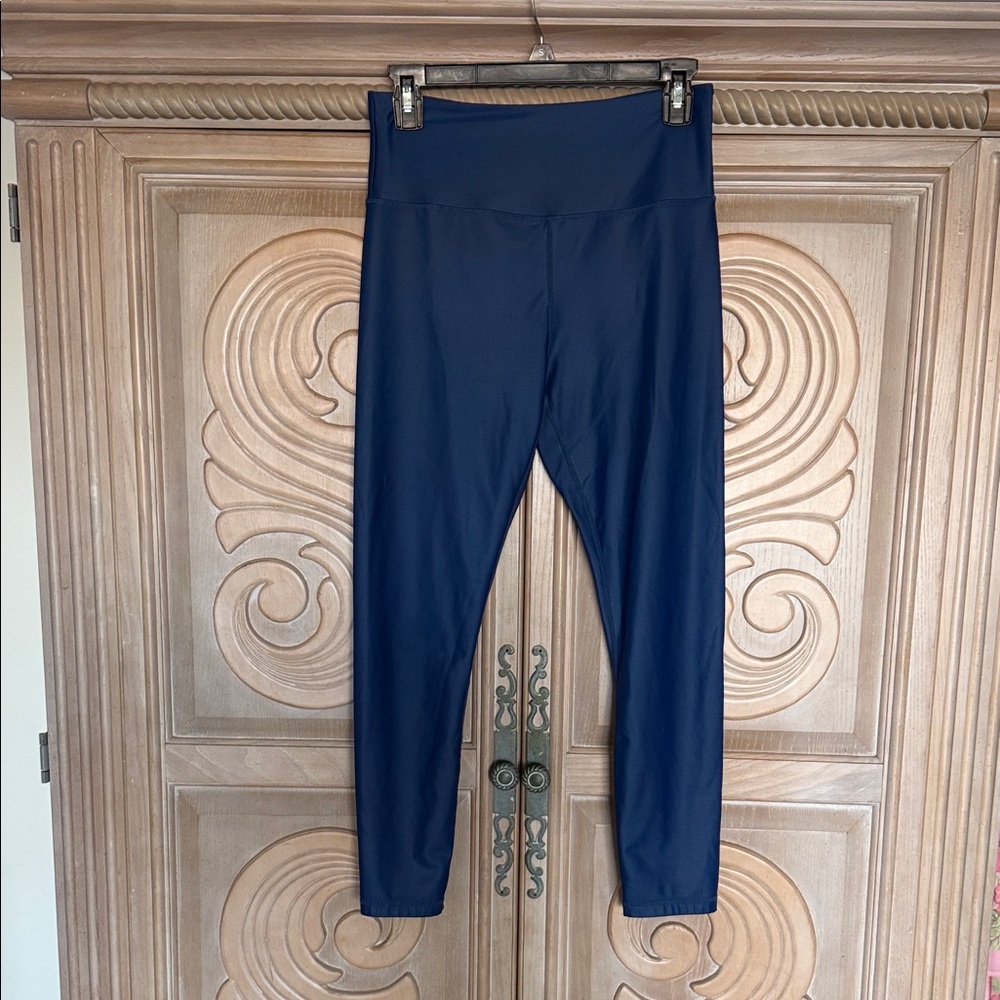 ZYIA Deep Blue High-Waisted Leggings